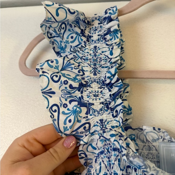 Hill House Blue and White Ellie Nap Dress - Picture 7 of 8